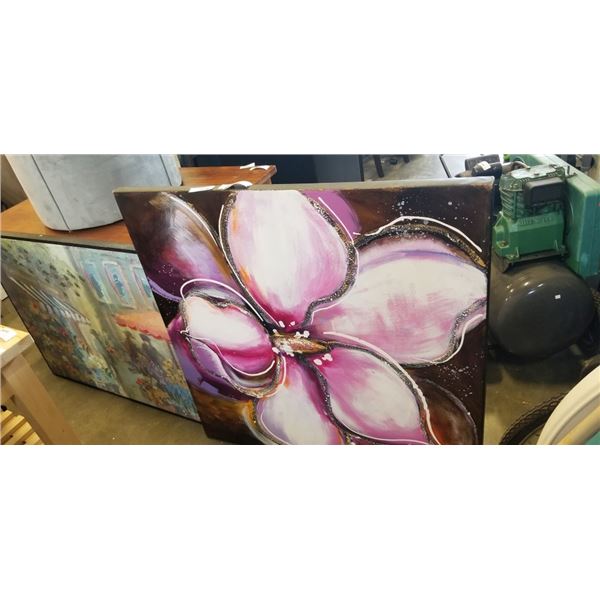 TWO CANVAS PRINTS