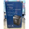 Image 2 : INSIGNIA 10 SHEET CROSS CUT PAPER SHREDDER - TESTED WORKING