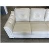 Image 2 : WHITE TUFTED SOFA