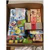 Image 2 : 2 TRAYS OF ASSORTED GAMES AND PUZZLES ETC