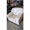 Image 2 : ROLLED ARFM LEATHER SOFA  AND CHAIR