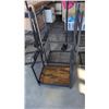 Image 2 : 4 METAL ORGANIZERS, LOG HOLDER ETC