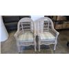Image 1 : 2 PIER 1 IMPORTS WICKER DECK CHAIRS