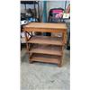 Image 1 : 4 TIER DECORATIVE SHELF UNIT