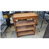 Image 2 : 4 TIER DECORATIVE SHELF UNIT