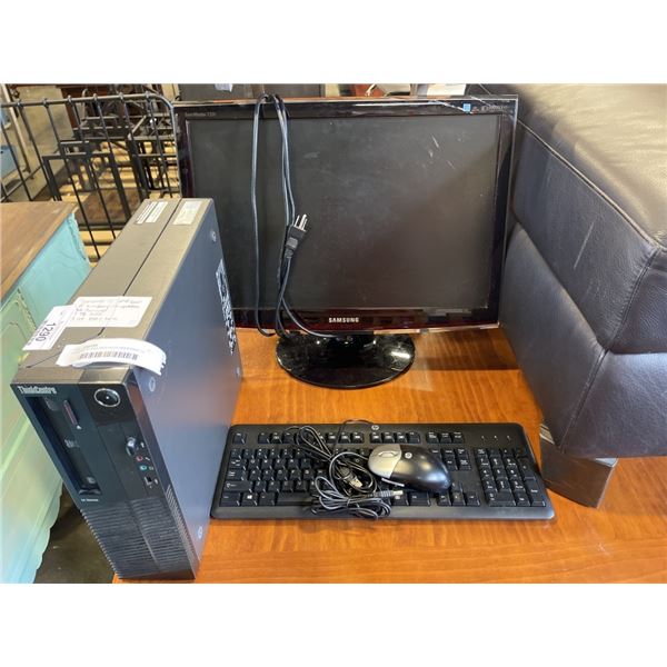 LENOVO I5 2ND GEN WITH WINDOWS 10 UPDATES NO PASSWORD 1 TB HARD DISC DRIVE 9 GB DDR3 RAM INCLUDES MO