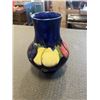 Image 2 : MOORCROFT 7 INCH VASE, WITH 3 INCH OPENING, GOOD CONDITION NO CRACKS OR CHIPS