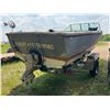 Image 4 : BOAT AND TRAILER – BILL OF SALE ONLY - UNKNOWN CONDITION - AS IS