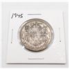 1945 SILVER CANADA 50 CENTS COIN