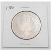 1780 SILVER AUSTRIA MARIA THERESA 1 THALER COIN