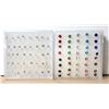 Image 1 : 29)  LOT OF 40 PAIRS OF HYPOALLERGENIC CRYSTAL