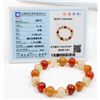 #10-NATURAL MULTI-COLOUR JADE BEAD BRACELET