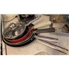 LOT OF 5 ASSORTED FRYING PAN INCL: LAGOSTINA