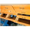 Image 2 : WOODEN 12 DRAWER CABINET W/ CONTENTS
