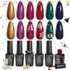 NEW 6 X 7.5ML BEETLES 6 COLORS GEL POLISH KIT