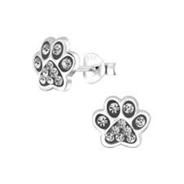 NEW CHIC & ARTSY JEWELRY COMPANY PAW PRINT EARRING