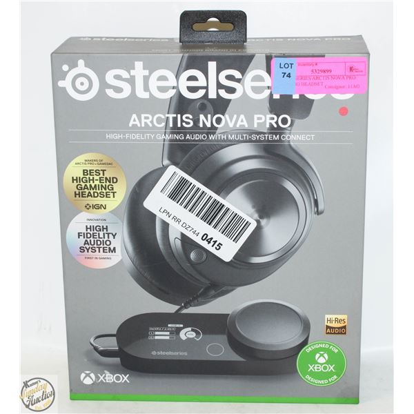 STEELSERIES ARCTIS NOVA PRO GAMING HEADSET