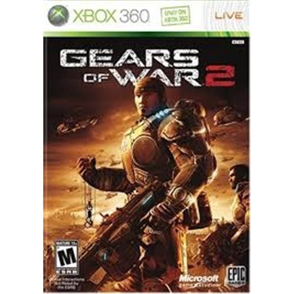 NEW XBOX 360 GEARS OF WAR 2
