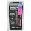 NOCO GENIUS 6V 12V 1A BATTERY CHARGER + MAINTAINER