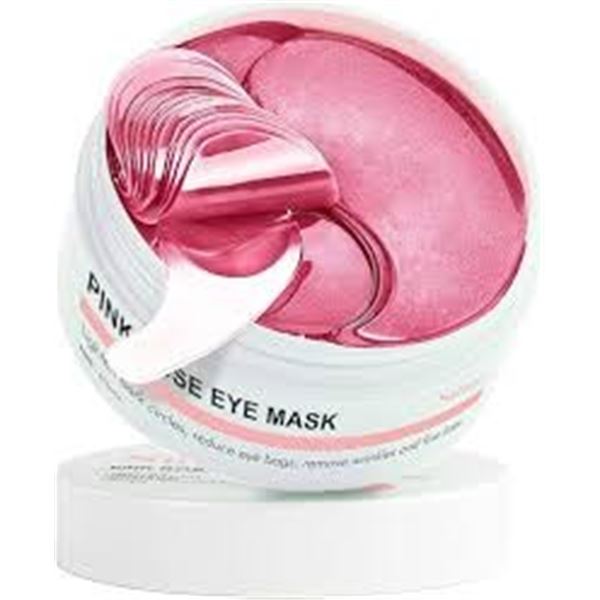 NEW 60 PIECES SAIMYO PINK ROSE EYE MASK