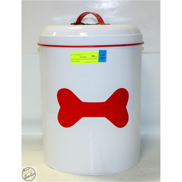 LARGE SIZE BUSTER BIN WITH DOG BONE DESIGN