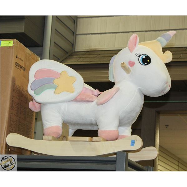 ASSEMBLED CHILDRENS UNICORN ROCKER