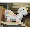 Image 1 : ASSEMBLED CHILDRENS UNICORN ROCKER