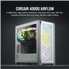 Image 2 : NEW WITH BOX CORSAIR 4000D AIRFLOW MID TOWER ATXPC