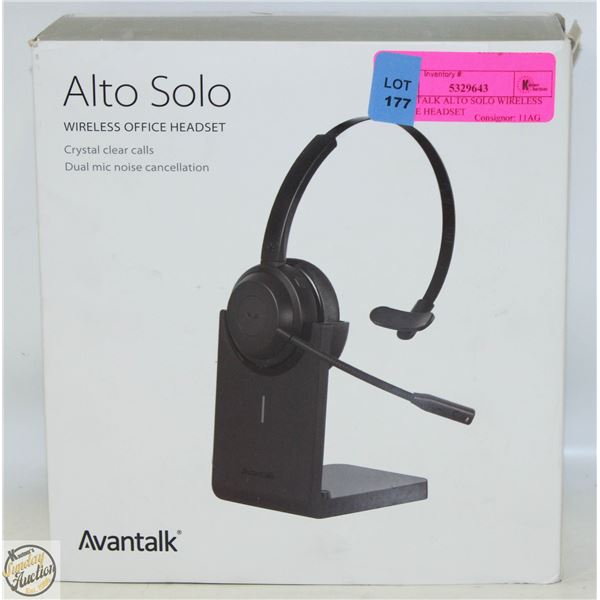 AVANTALK ALTO SOLO WIRELESS OFFICE HEADSET