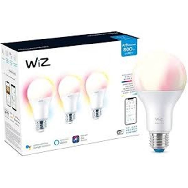NEW 3 WIZ SMART BULB 60W 800 LUMENS LED