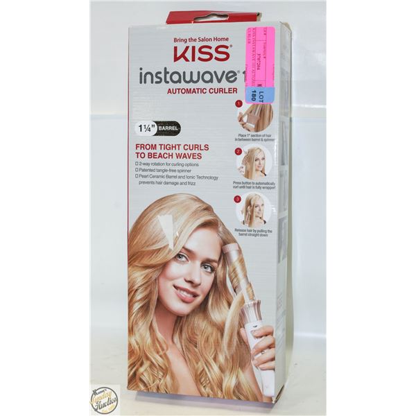 KISS INSTAWAVE 101 AUTOMATIC CURLER