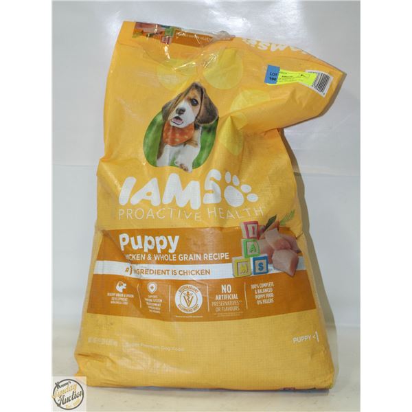 14LB BAG OF IAMS PROACTIVE HEALTH PUPPY DRY DOG