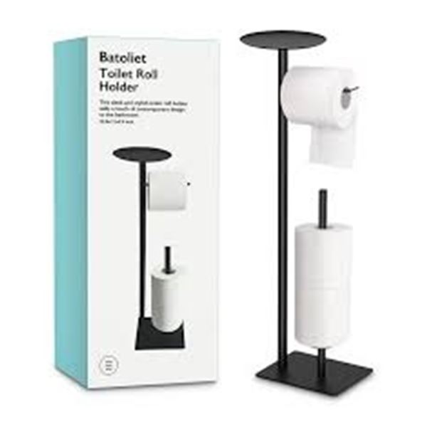 NEW BATOLIET TOILET ROLL HOLDER 25.6 X 6.5 X 6.5"