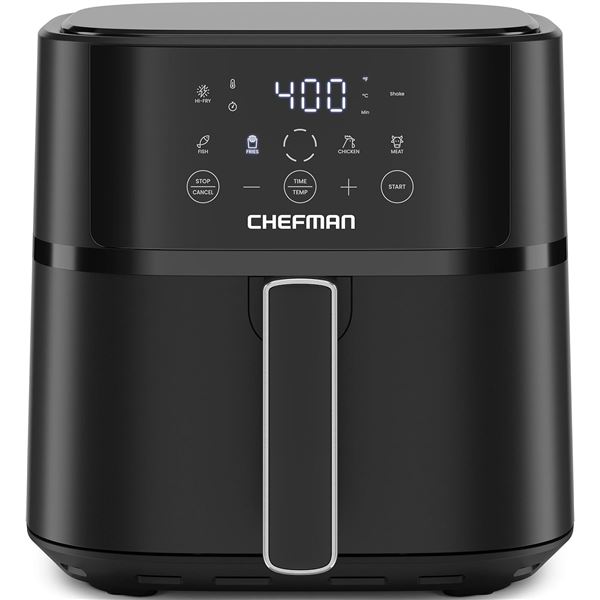 NEW CHEFMAN TURBO FRY 4QT DIGITAL AIR FRYER