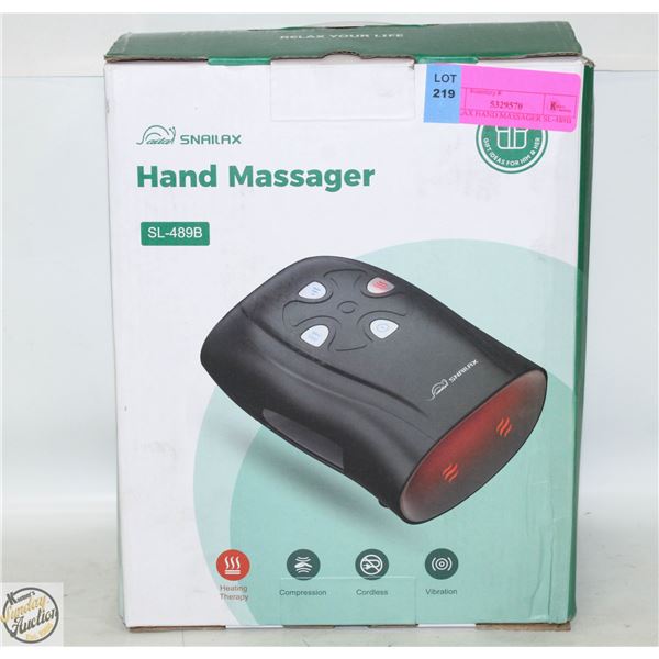 SNAILAX HAND MASSAGER SL-489B