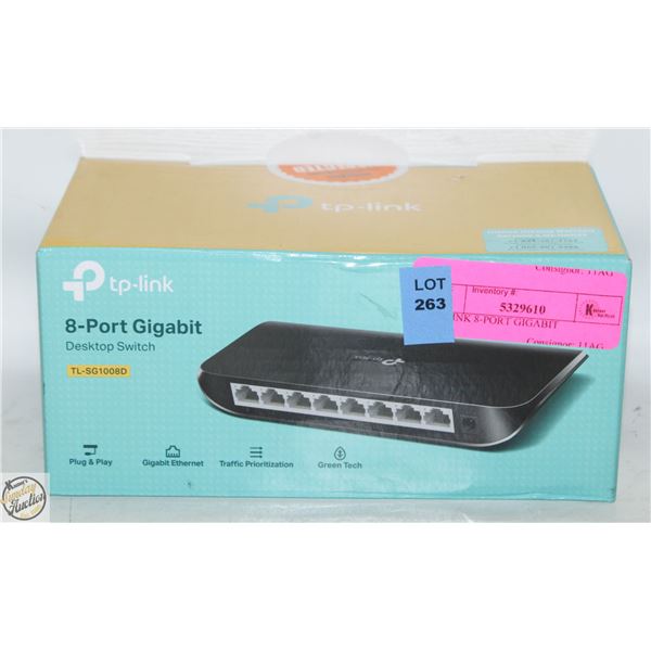 TP-LINK 8-PORT GIGABIT