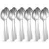 NEW AMAZON BASICS 12 PACK STAINLESS STEEL SPOONS
