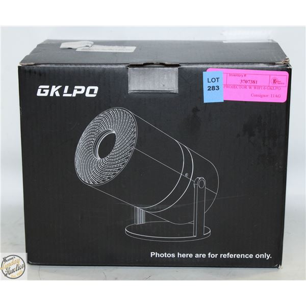 MINI PROJECTOR W WIFI 6 GKLPO