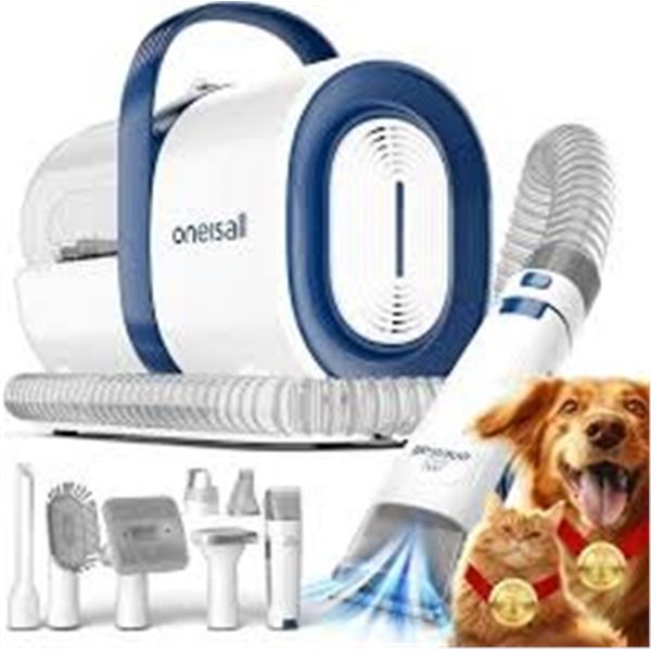 NEW ONEISALL DOG GROOMING KIT VACUUM