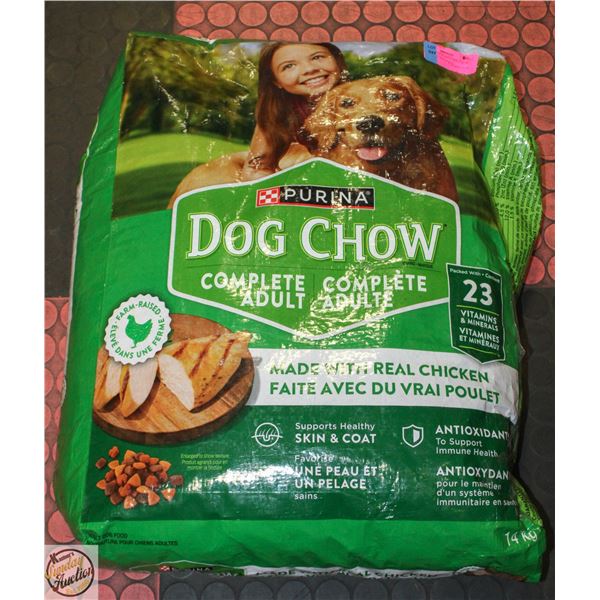 14KG BAG OF PURINA DOG CHOW ADULT DRY DOG FOOD