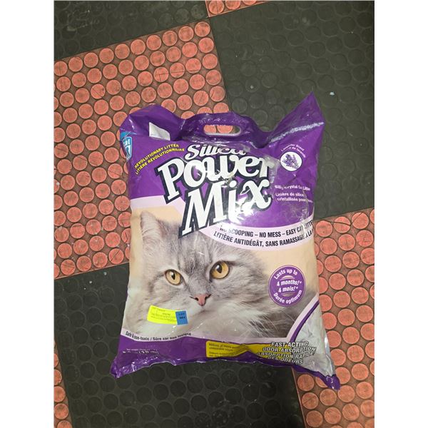 6.8KG BAG OF SILICA LAVINDER SCENT LITTER (DAMAGE)