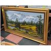 Image 1 : ESTATE VINTAGE FRAMED LANDSCAPE