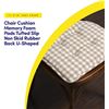 Image 1 : PAIR OF BRAND NEW SWEET HOME CHECKERED CHAIR PADS