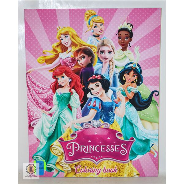 NEW PRINCESSES COLOURING BOOK