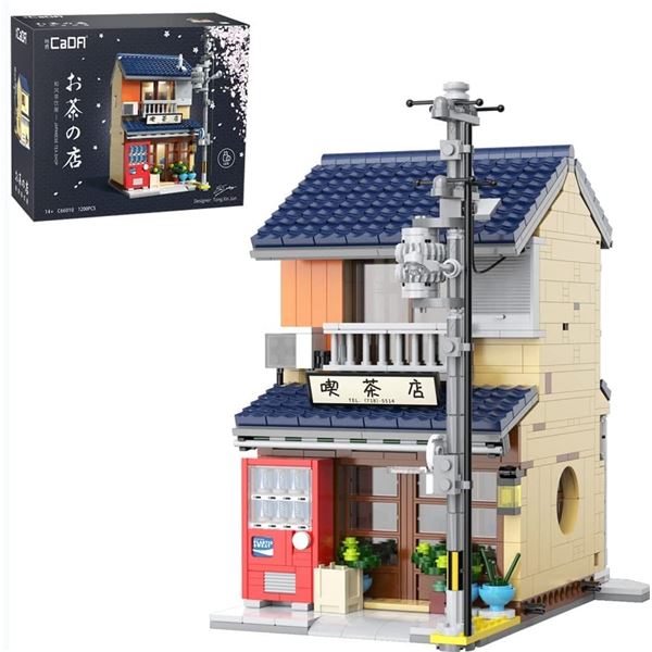 BRAND NEW CADA 1200PCS JAPANESE TEA SHOP BUILDING