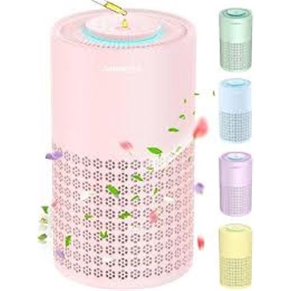 NEW AIRROMI HEPA AIR PURIFIER PINK
