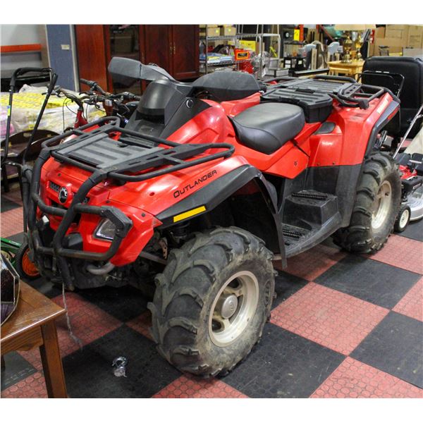 2005 BOMBARDIER RECREATIONAL 2L6C OUTLANDER 800XL