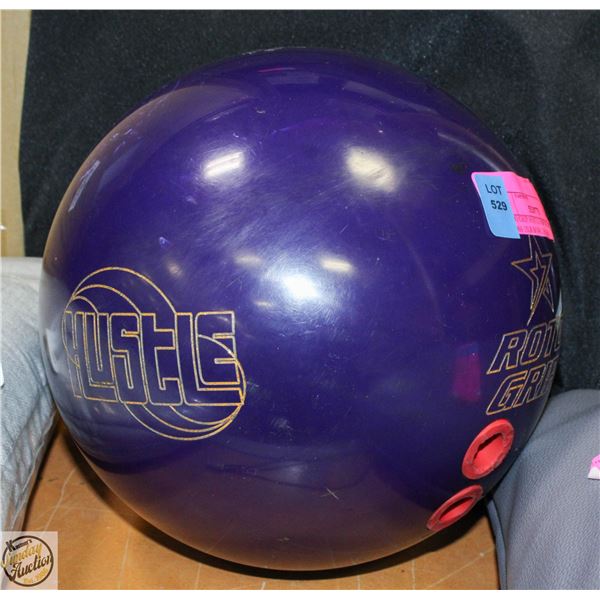 ROTO GRIP HUSTLE RIP REACTA GLOSS 15LB BOWLING BAL