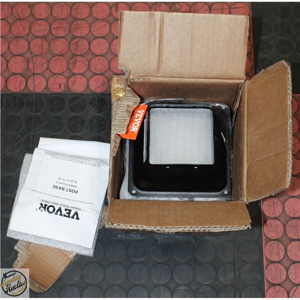 VEVOR 4X4 POST BASE 10 PIECES STEEL POST BRACKET