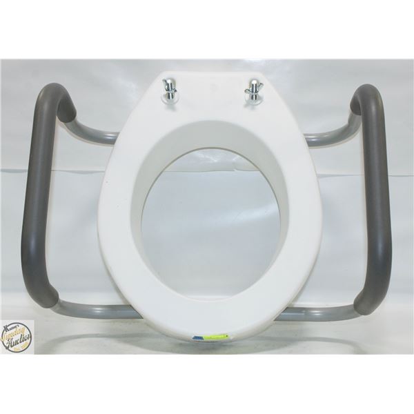 NEW CAREX STANDARD ROUND BOWL TOILET SEAT ELEVATOR